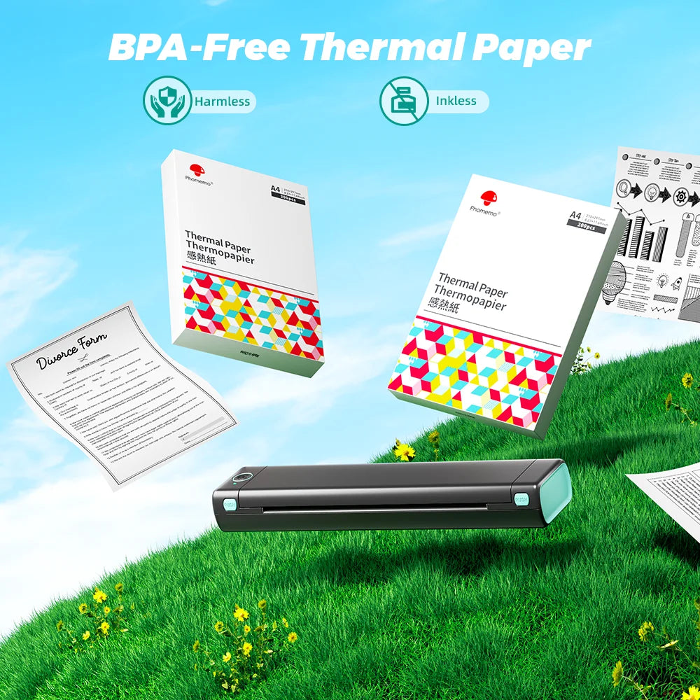 A4 Thermal Paper — The Ideal Complement to Your Portable Printer
