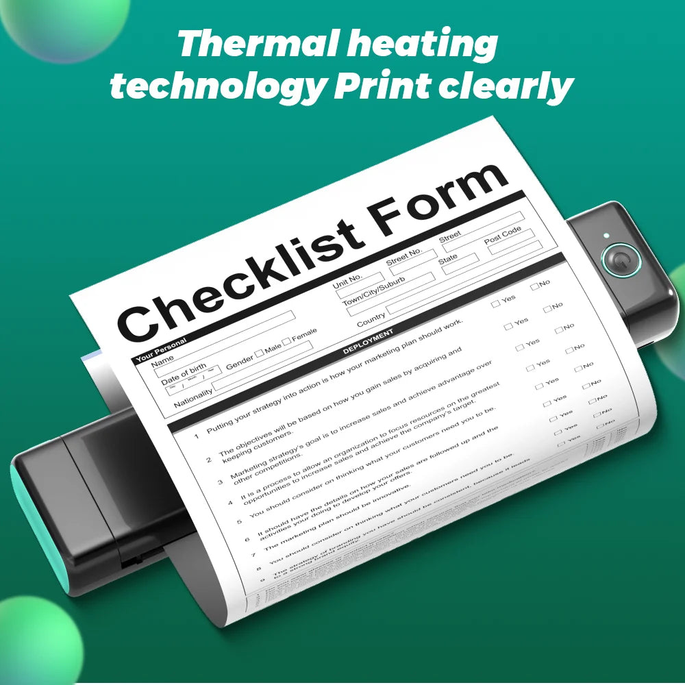 A4 Thermal Paper — The Ideal Complement to Your Portable Printer