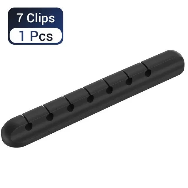 Silicone Cable Organizer - No More Tangled Cables.