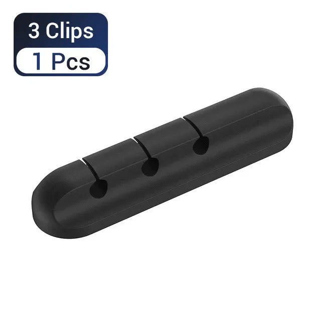 Silicone Cable Organizer - No More Tangled Cables.