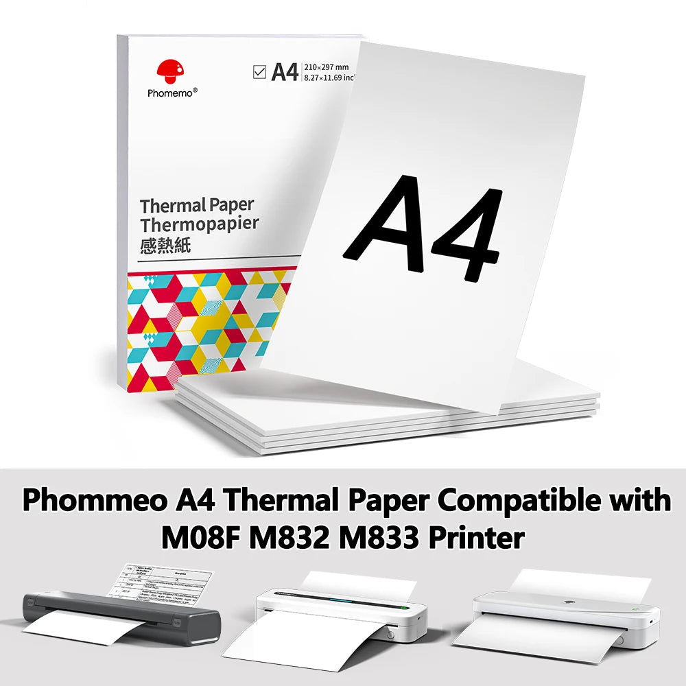 A4 Thermal Paper — The Ideal Complement to Your Portable Printer