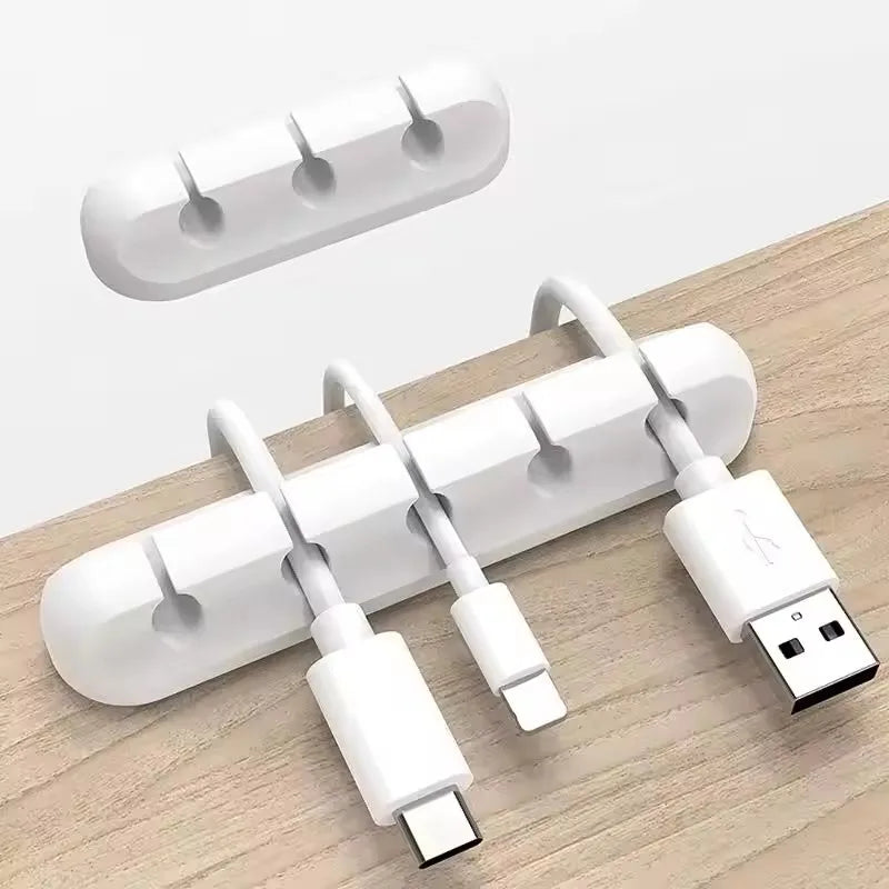 Silicone Cable Organizer - No More Tangled Cables.