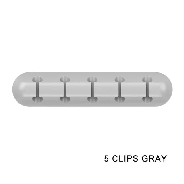Silicone Cable Organizer - No More Tangled Cables.