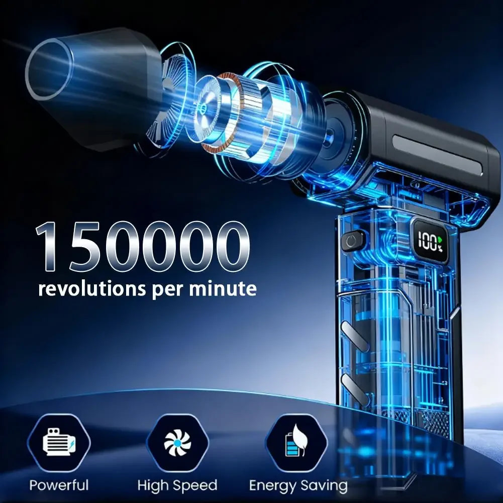 X8 Brushless Turbo — Powerful Mini Vacuum Cleaner