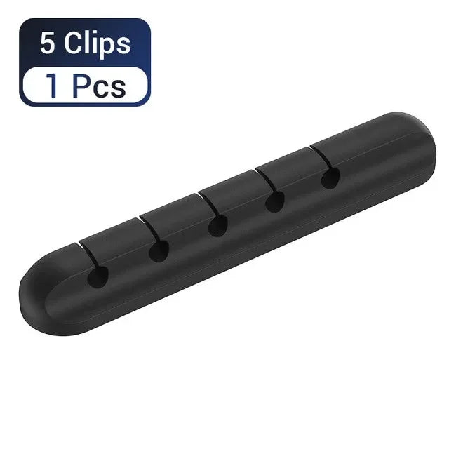 Silicone Cable Organizer - No More Tangled Cables.