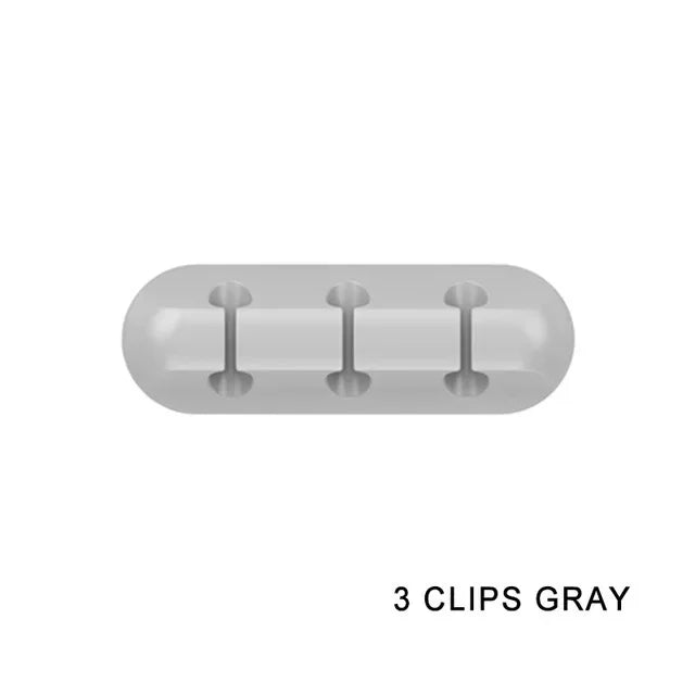 Silicone Cable Organizer - No More Tangled Cables.