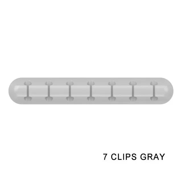 Silicone Cable Organizer - No More Tangled Cables.